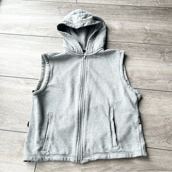 Harley Davidson Hooded Sweatshirt Vest - Picture 4 of 11